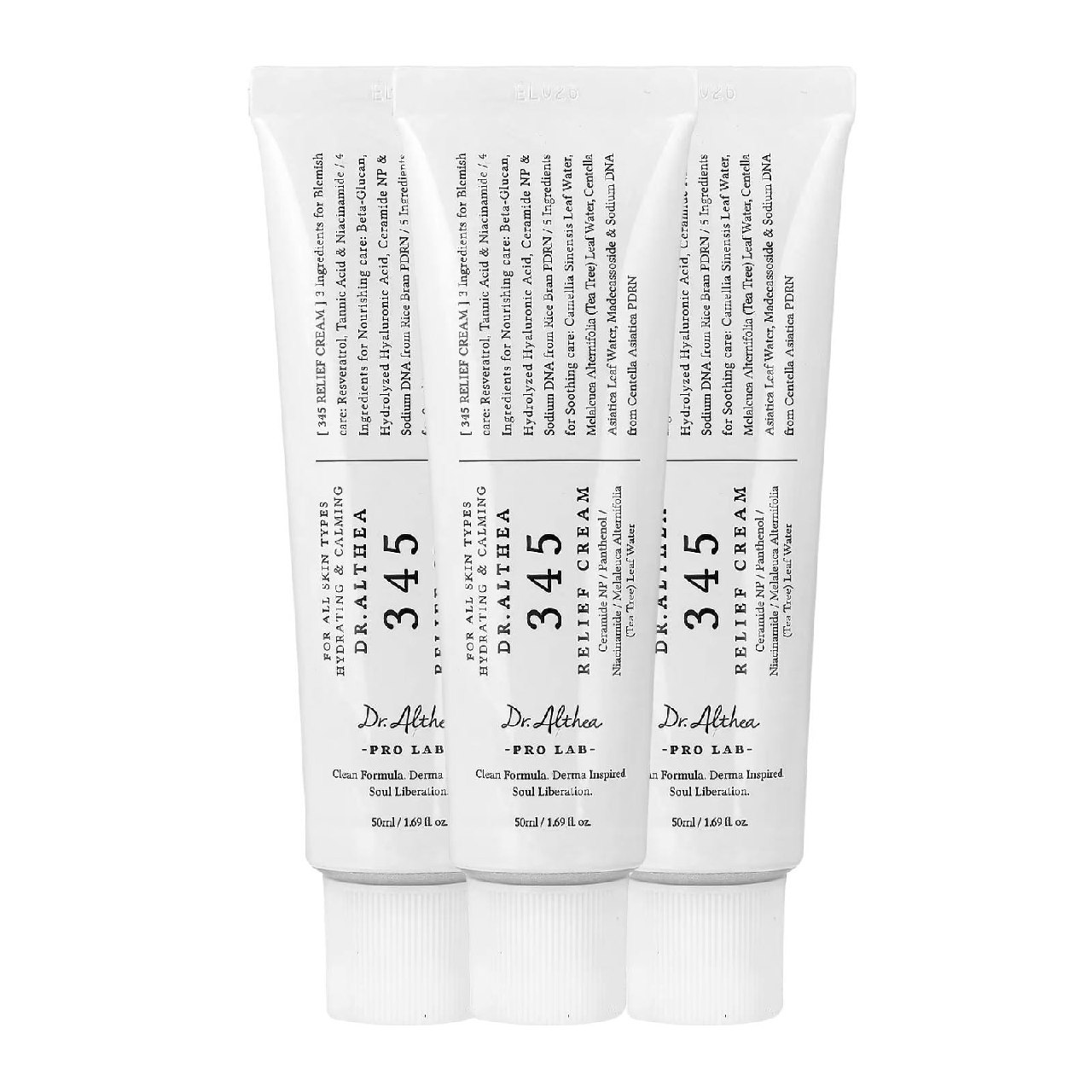 3 unidades Dr.Althea 345 Relief Cream