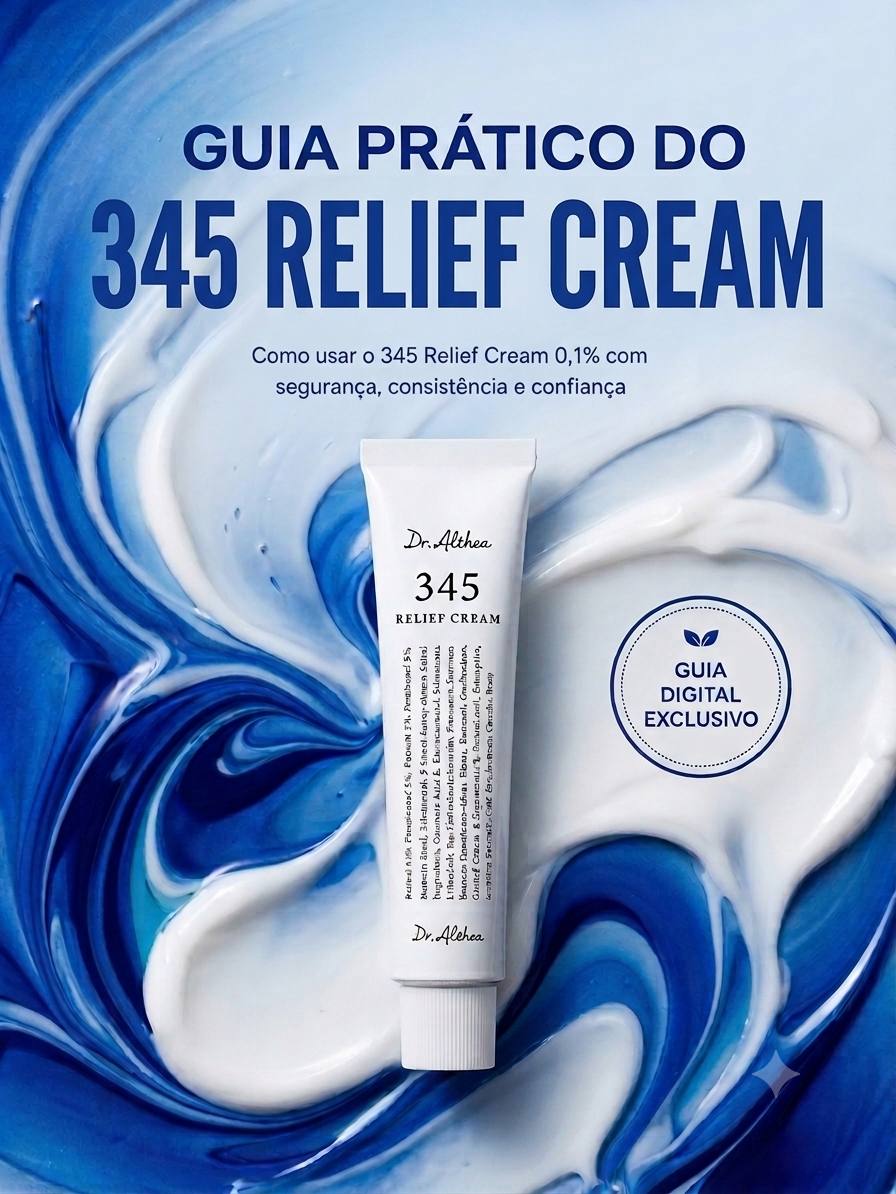 Guia prático do 345 Relief Cream